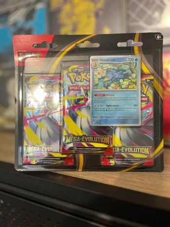 Tripack mega évolution triple illustration gardevoir 