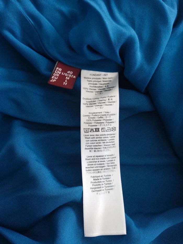Robe comptoir des cotonniers bleu marine taille 40 - photo numéro 5