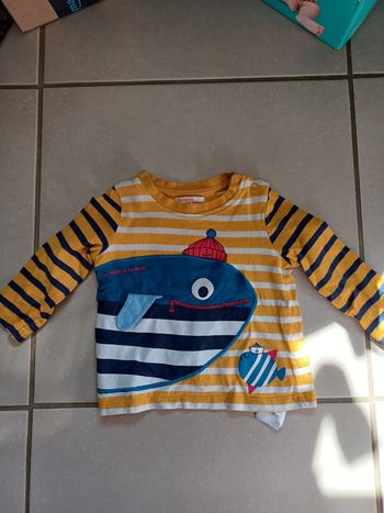 Haut manches longues 9 mois