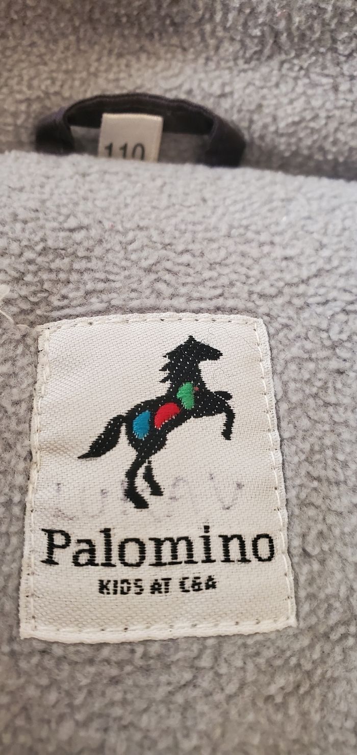 Manteau gris foncé garçon 110cm 5 ans C&A - photo numéro 3