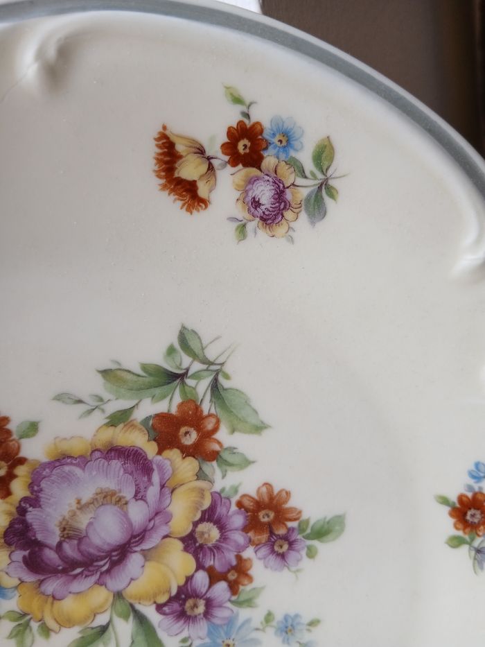 Assiette porcelaine de Bavière - photo numéro 4