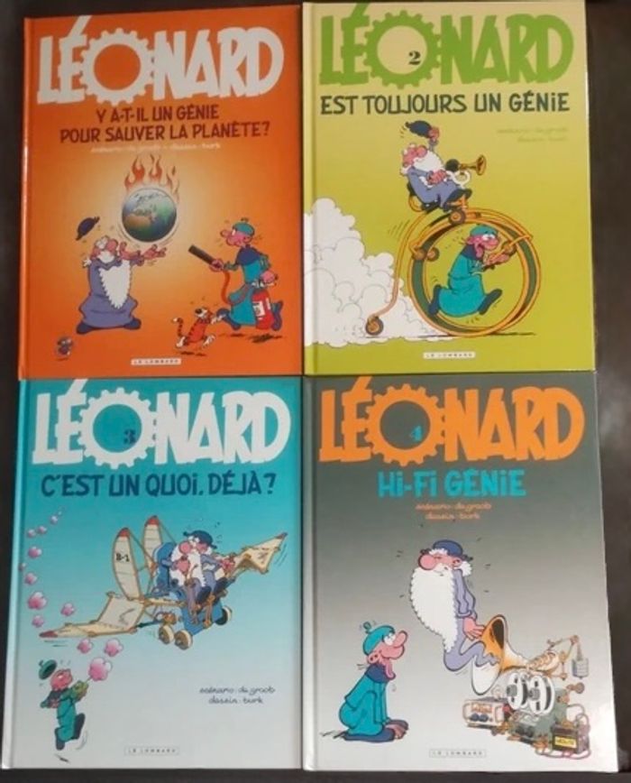Lot livre Léonard