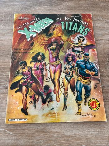 Les etranges x-men et les jeunes titans numero 5