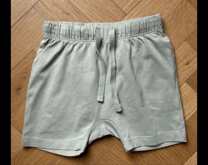 Short en coton biologique amande H&M - photo numéro 1