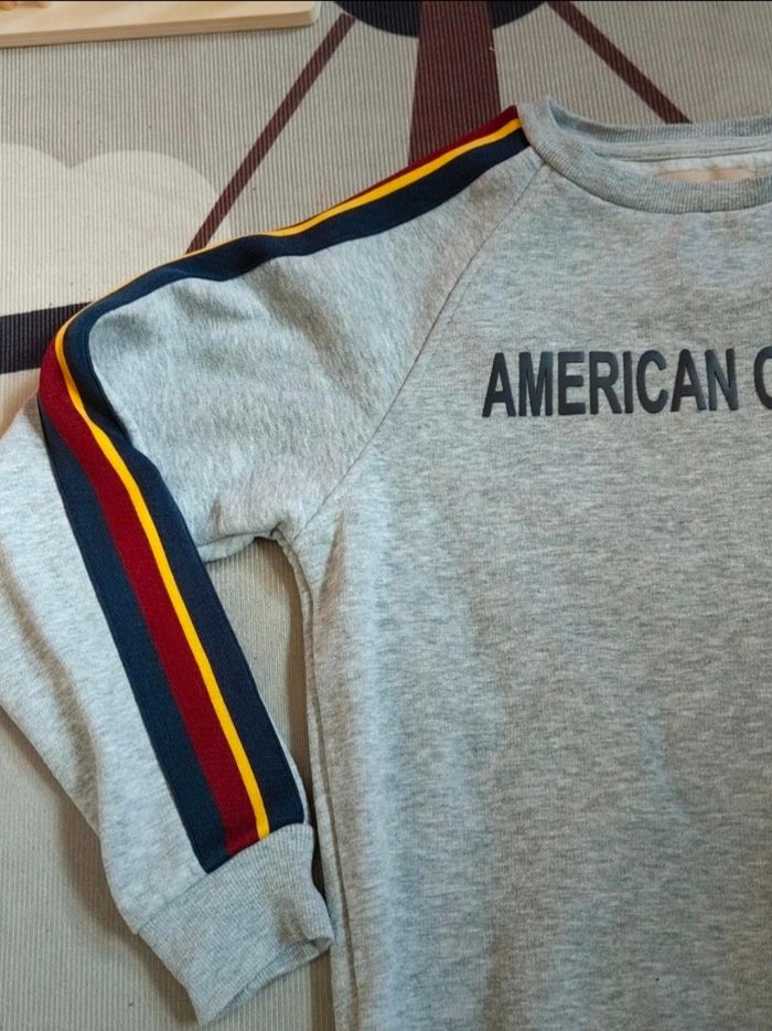 Sweatshirt American college garçon - photo numéro 3
