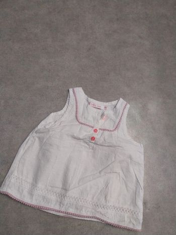 tee shirt tunique fille 2 ans