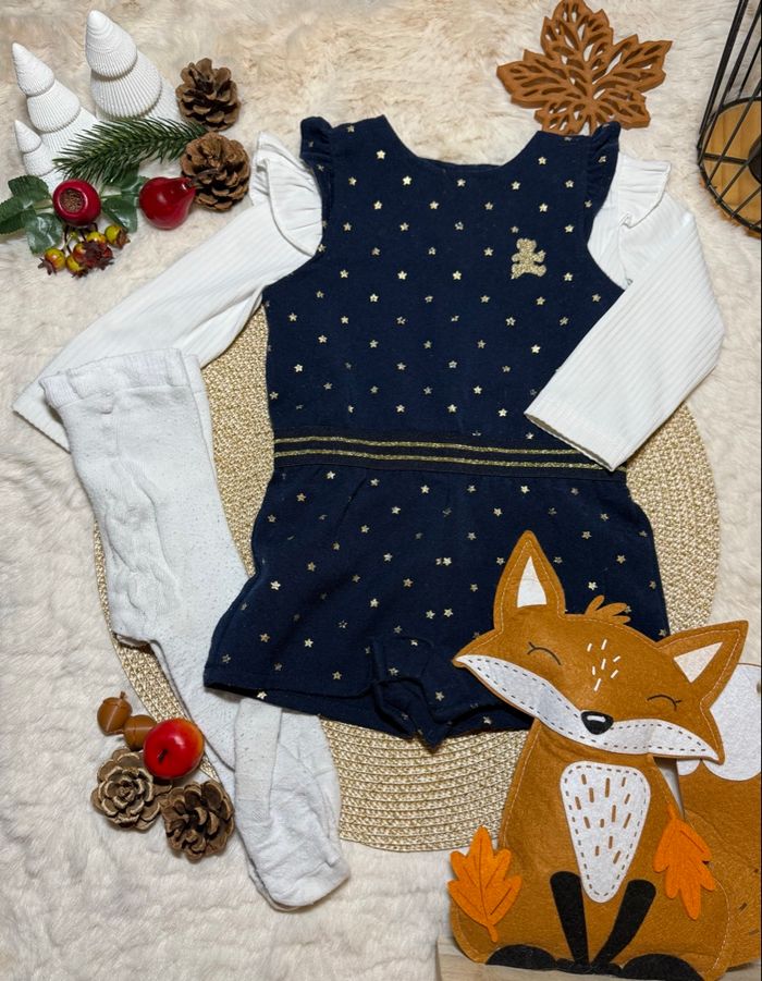 Ensemble 3 pièces lulu castagnette - 6 mois - photo numéro 2