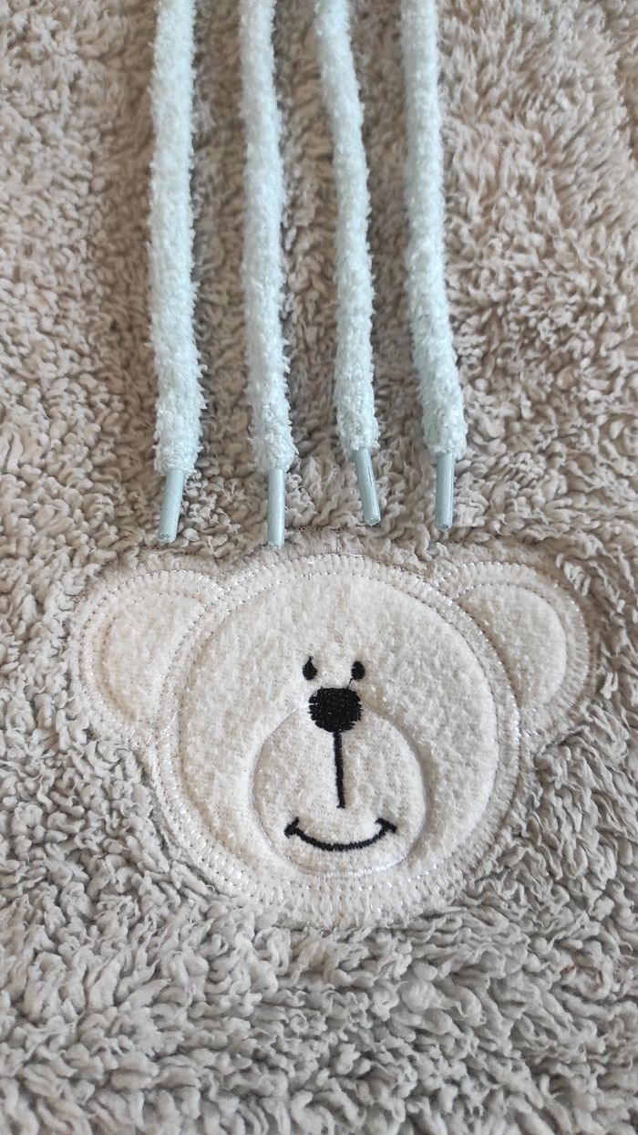 💙 Lacets fluffy bleu – 120 cm (effet peluche streetwear) - photo numéro 2