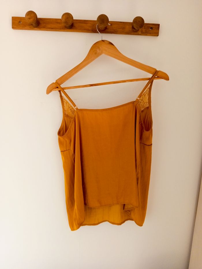 Débardeur jaune moutarde cam - photo numéro 3
