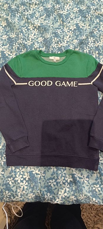 Sweat pull 12 ans bleu marine