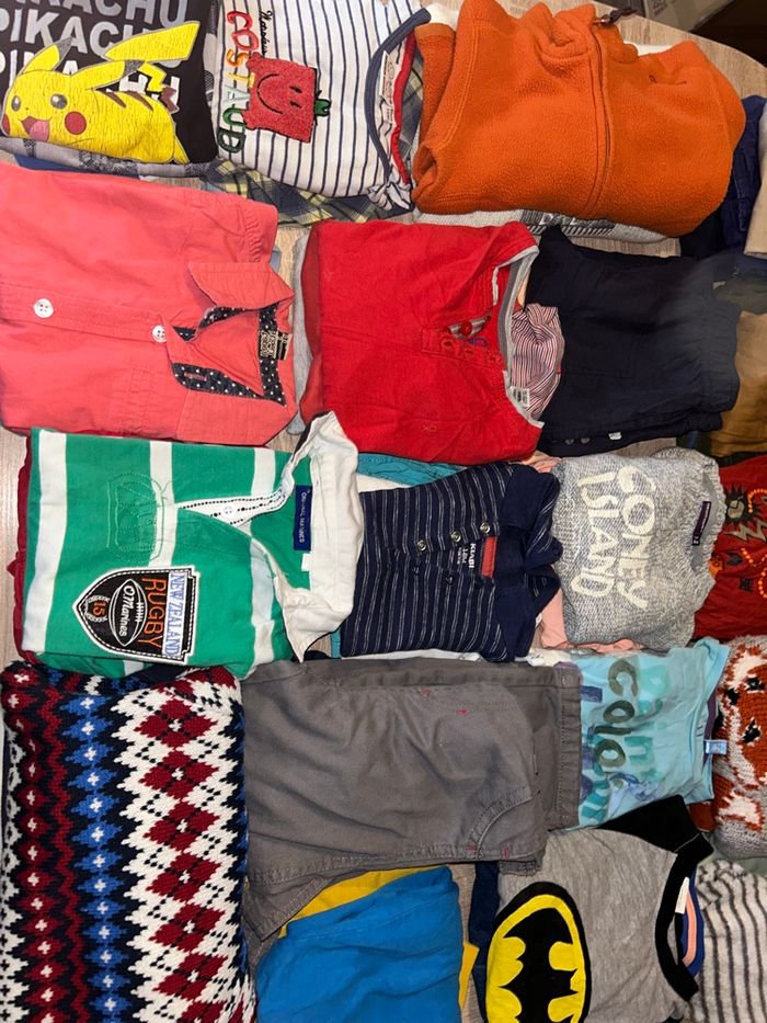 Gros lot de 60 vêtements garçon 👦 - photo numéro 7