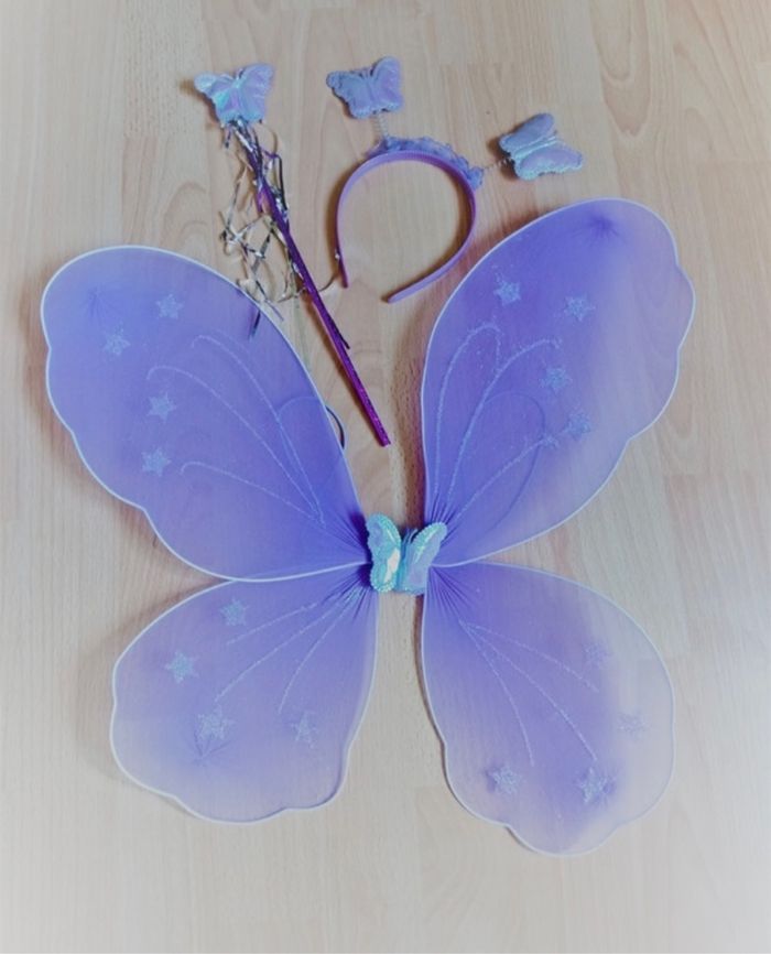 Déguisement robe tutu violette et accessoires 4-5ans - photo numéro 2