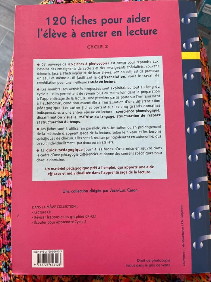 120 fiches pour aider l’élève à entrer en lecture - photo numéro 2