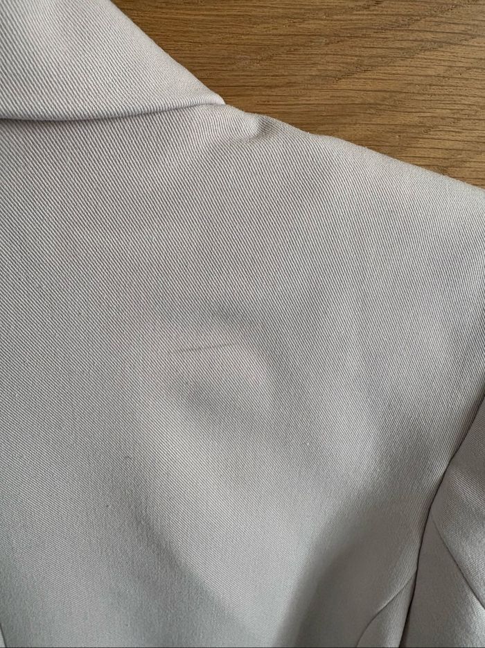 blazer H&M beige taille XS en bon état - photo numéro 4