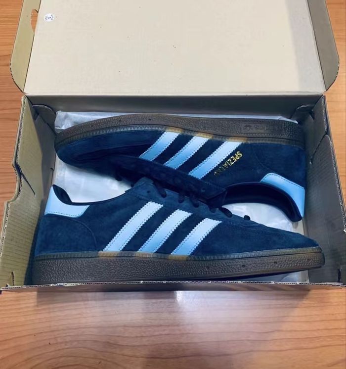 Adidas Handball Spzl Anti-slip blue-brown 39 - photo numéro 3