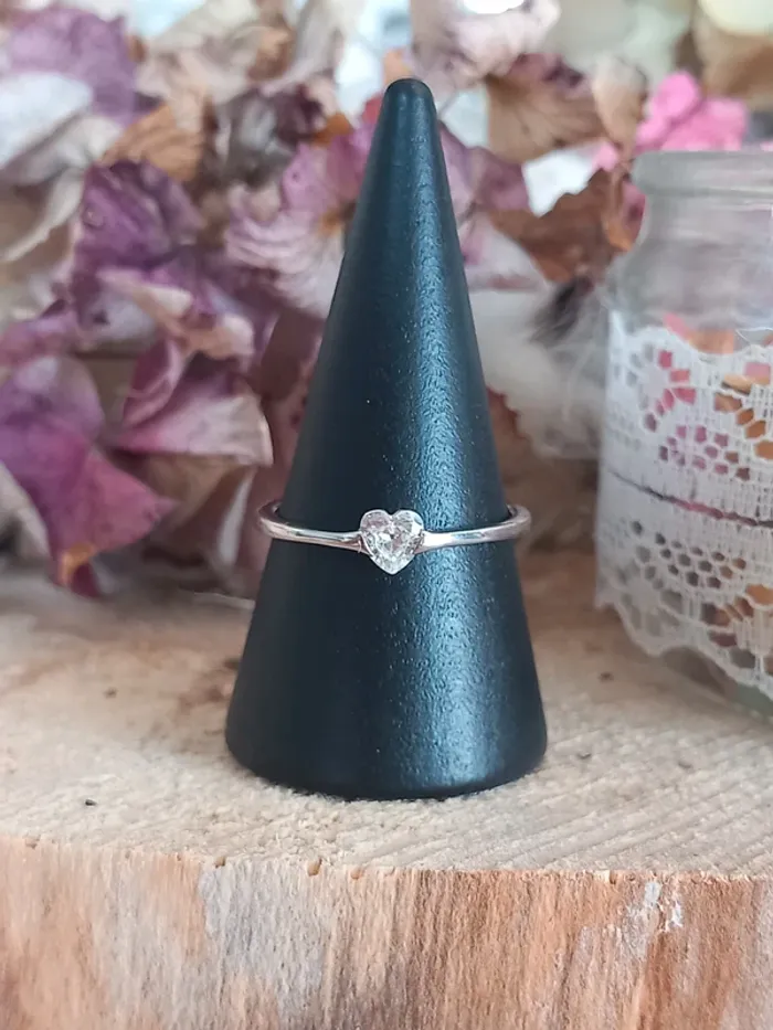 Bague en argent taille 57 - photo numéro 5