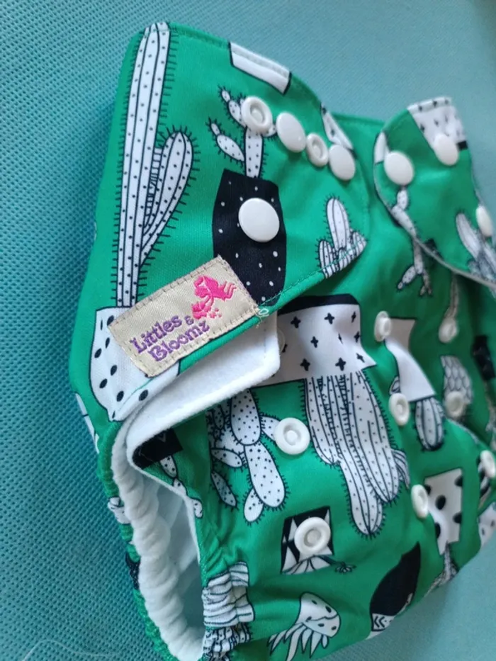 Couche lavable cactus Little Bloom 0-3A - photo numéro 4