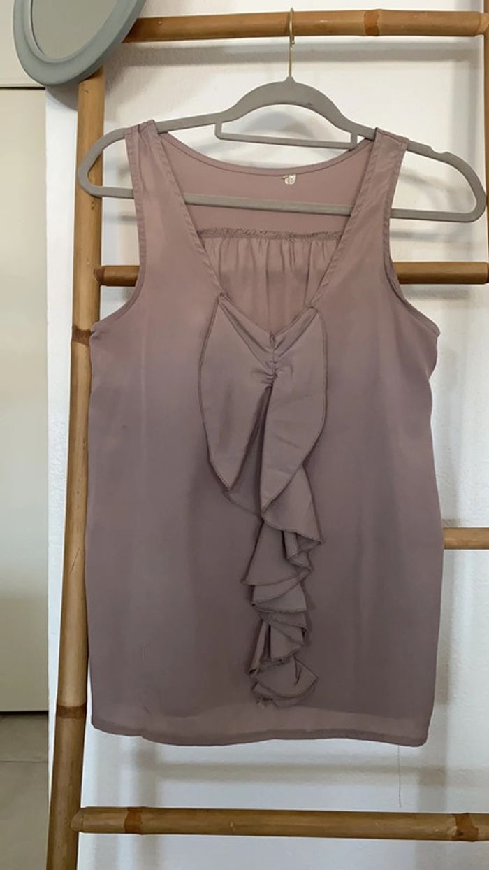 Top taupe - photo numéro 2