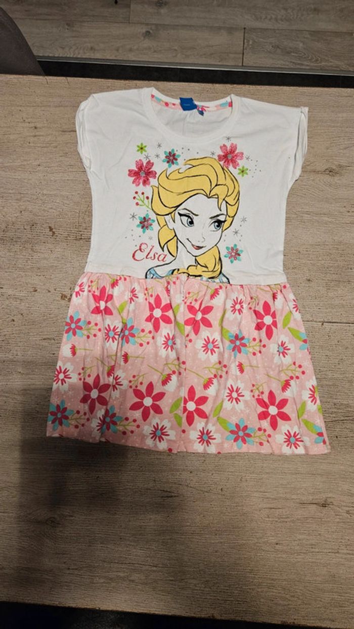 Robe courte à manches courtes, Disney, Reine des Neiges, 10 ans