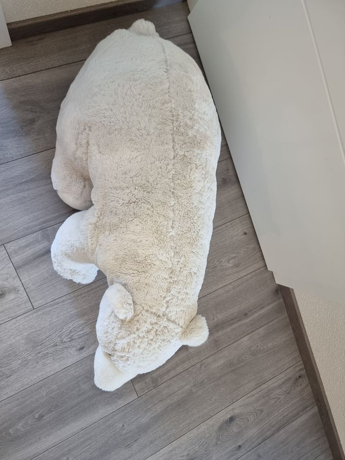 Très bel ours polaire en peluche - photo numéro 2