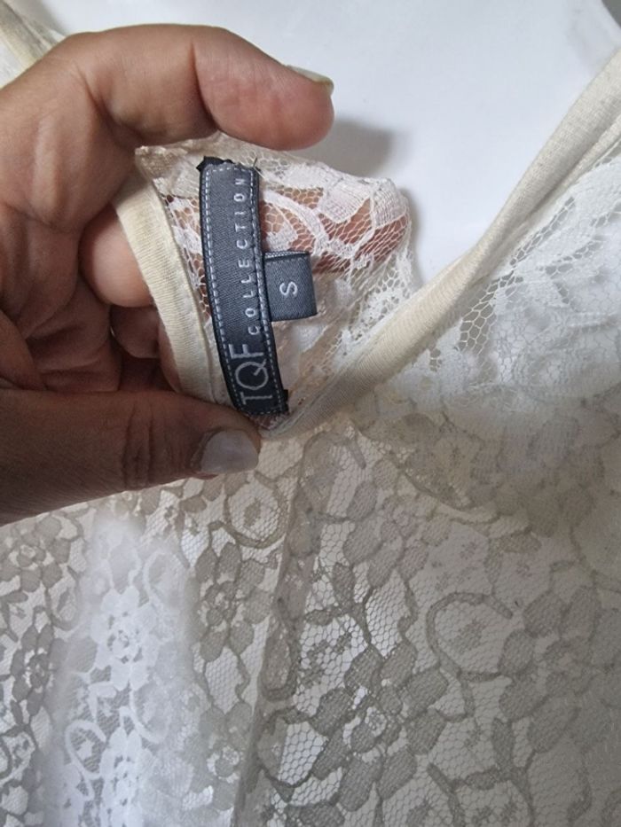 Sublime haut croisé cachecoeur dentelle - photo numéro 9