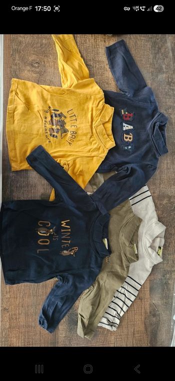 Lot de 5 colis roulés TAO 3 mois