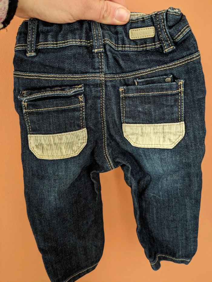 Pantalon en jean 6 mois - photo numéro 3