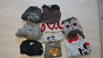Lot de 9 vestes, pulls, sweats 3 mois