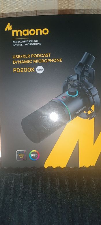 MAONO micro streaming (PD200XS Blanc