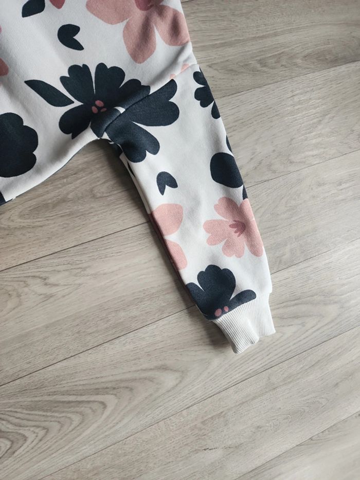 Ensemble legging sweat shirt fleuris 2/3ans - photo numéro 14