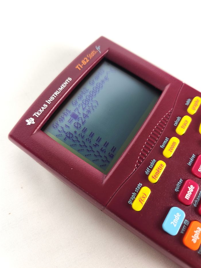 Calculatrice Graphique Texas Instruments TI-82 Stats.fr - Lycée / Examens - photo numéro 3
