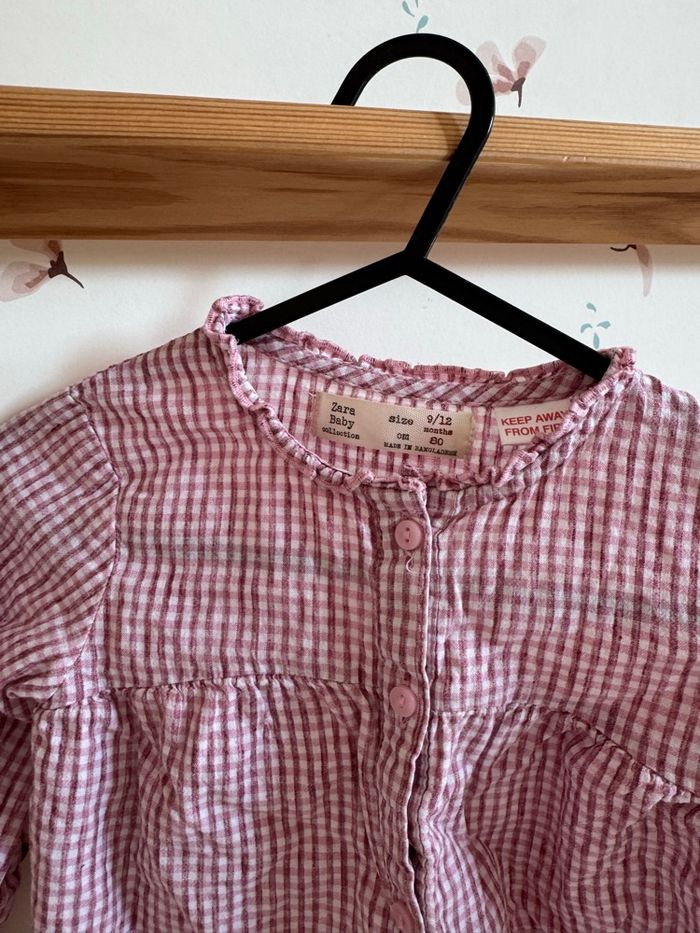 Lot de 4 blouses / chemises manches longues automne hiver bébé fille - photo numéro 6