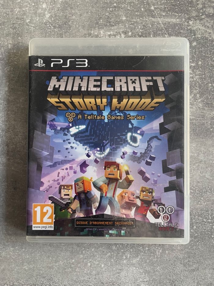 Jeu pour Sony PS3, Minecraft story mode en français. - photo numéro 1