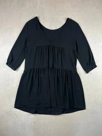 Robe Ba&sh modèle EFFECT décolté manche - Black Dress | noir - XS #106