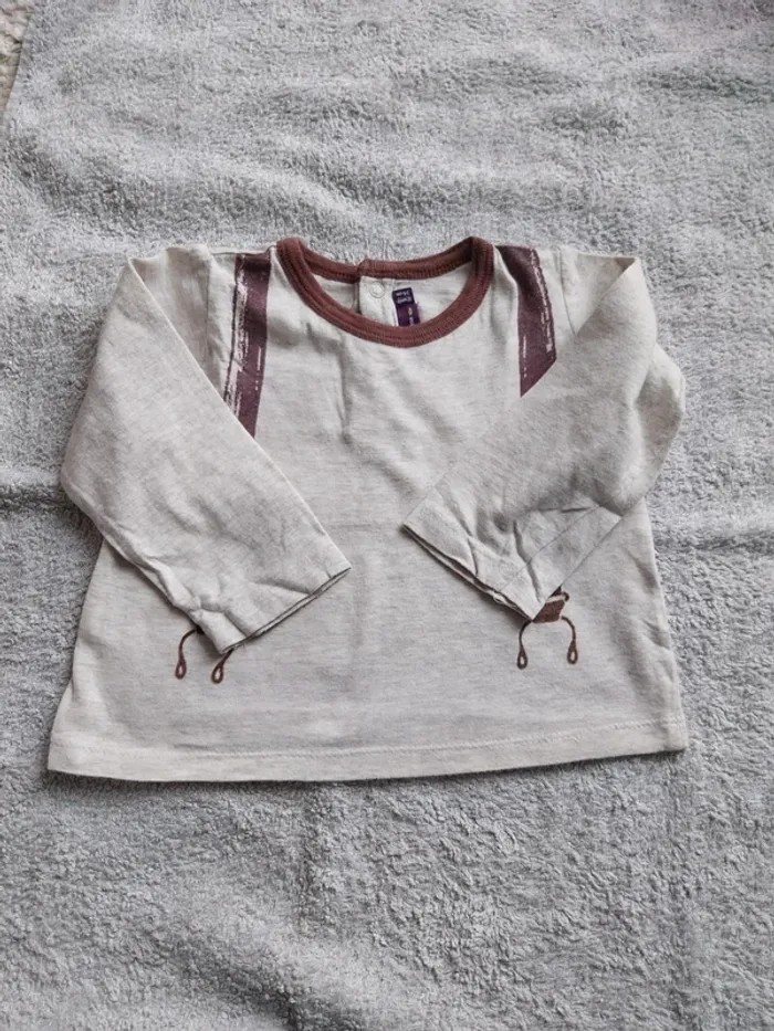 T-shirt manches longues sergent major - photo numéro 2