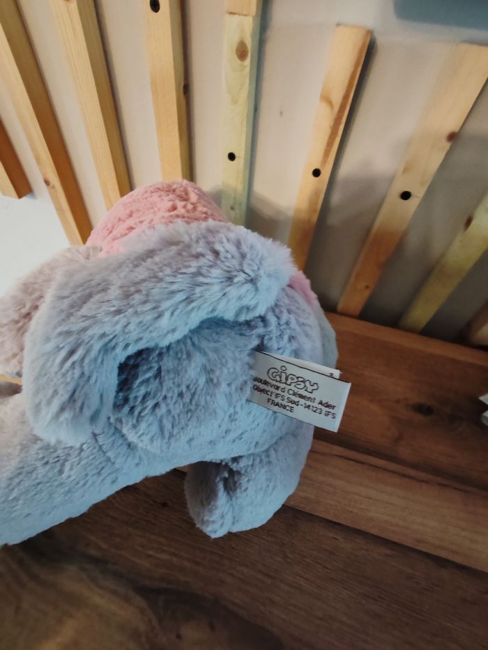 Chat gris gipsy pull rose - photo numéro 3