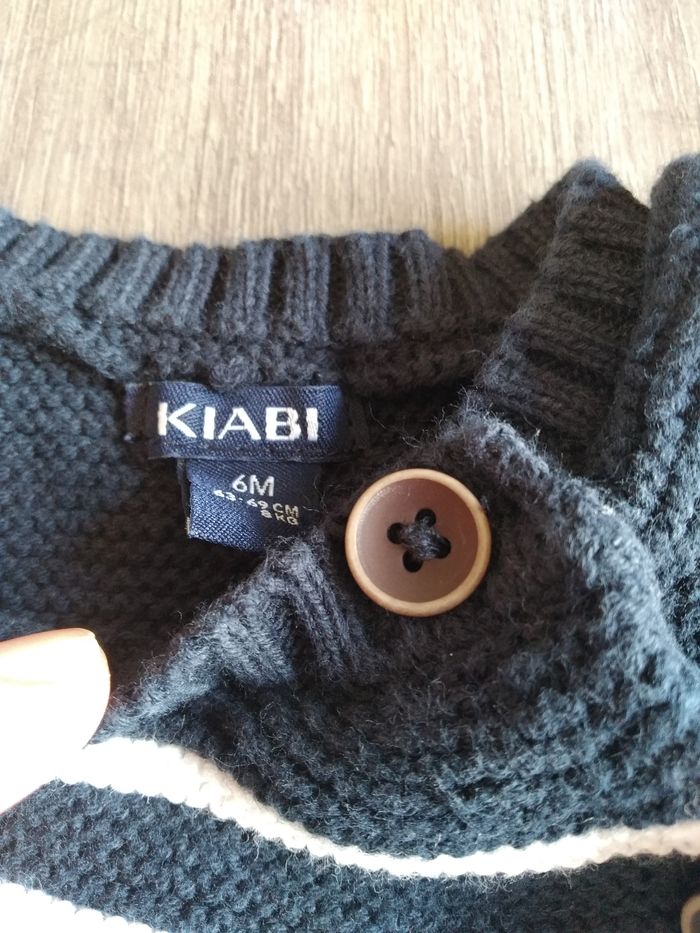 Lot de 2 pantalons, 2 pulls et une chemise - 6 mois - photo numéro 9