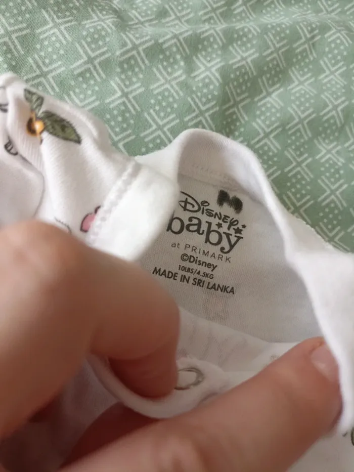 Lot 2 body manche courte Marie 1 mois - photo numéro 5