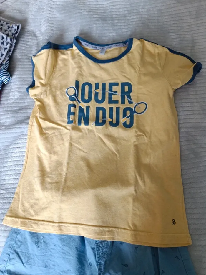 Pyjama été garçon 10 ans - photo numéro 2
