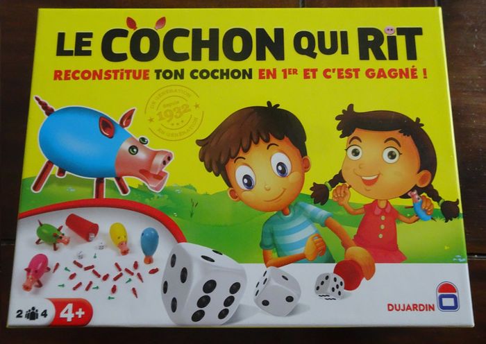 Jeu de société DUJARDIN Le Cochon qui Rit dès 4 ans