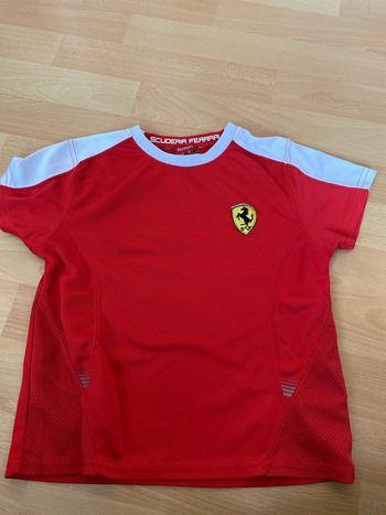 TEE shirt ferrari enfant