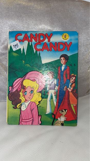 Télé-Guide - Livre illustré Candy Candy N°5 - Vintage Années 80