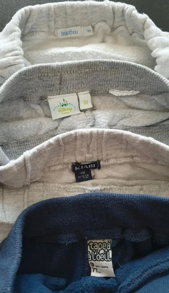 Lot de 4 joggings 9 mois - photo numéro 6