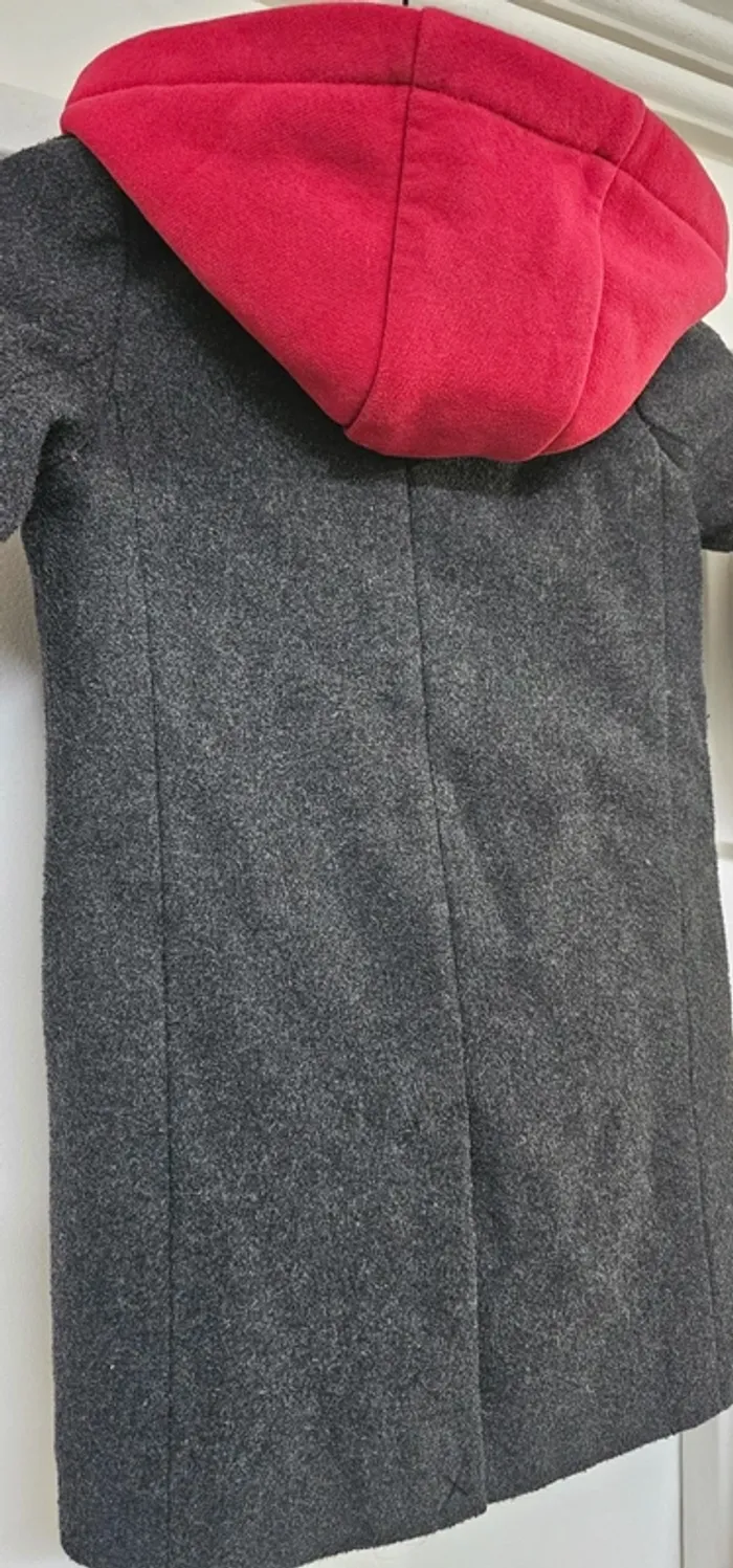 Manteau Caban laine IKKS Taille 4 ans - photo numéro 7