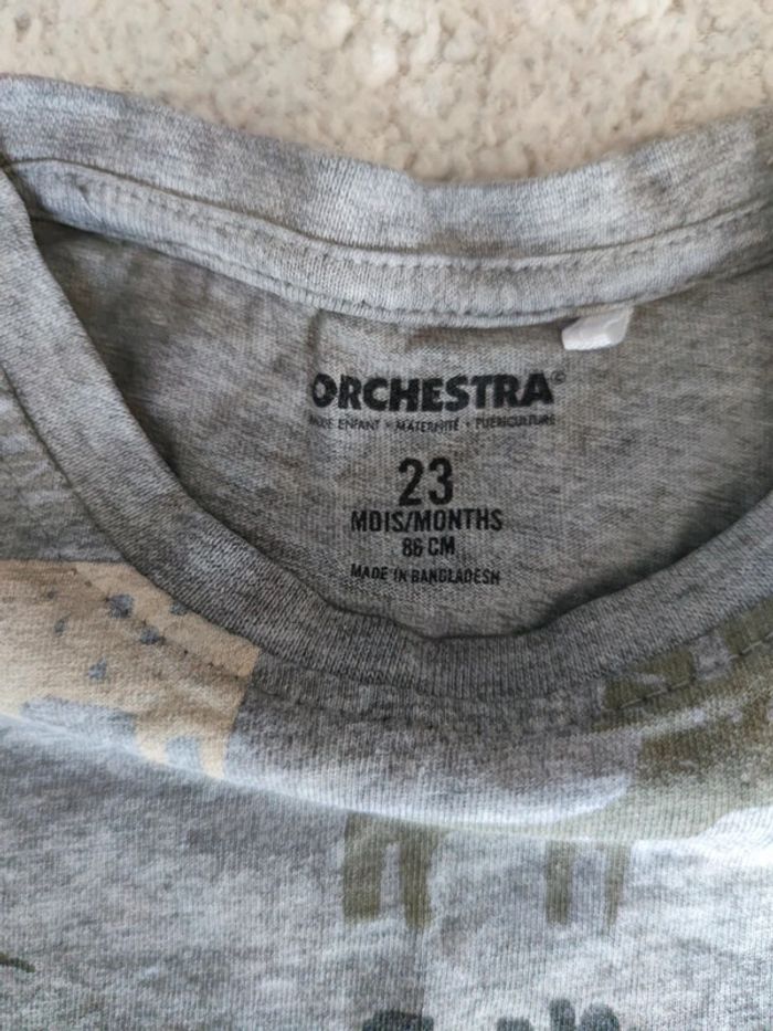 T-shirt manches longues Élan T.23 mois - photo numéro 2