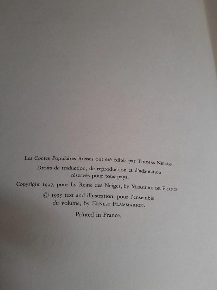 Sublime grand livre de contes flammarion 1955 - photo numéro 4