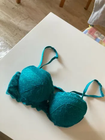 Soutien-gorge, bleu canard Etam85 B