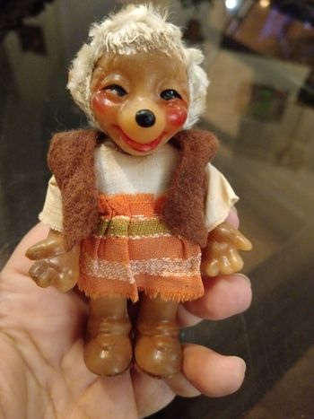 Hérissonne Mecki Steiff vintage 