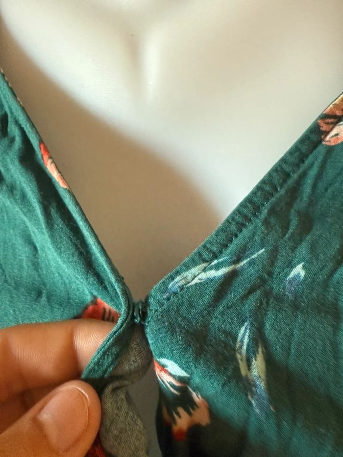 Combi short fluide verte en neuve taille M - photo numéro 5