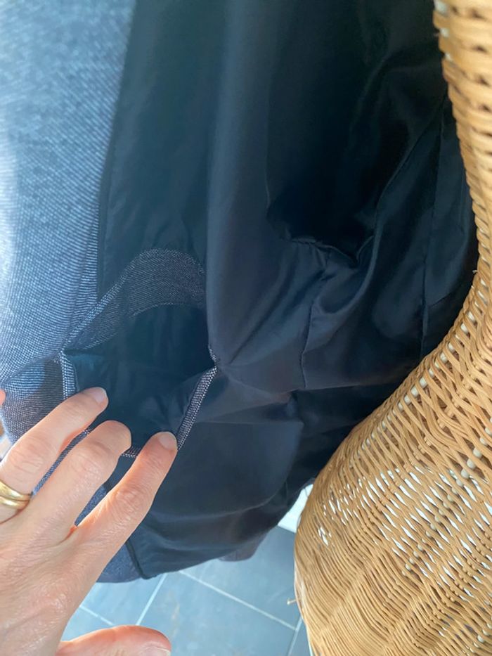 Blazer H&M bleu marine chiné taille 38/40 - photo numéro 12